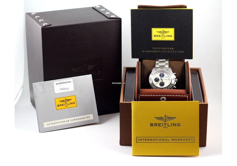 Breitling Superocean Chronograph Steelfish Mens watch Unisex Automatic Steel A13341C3 G782 - gallery