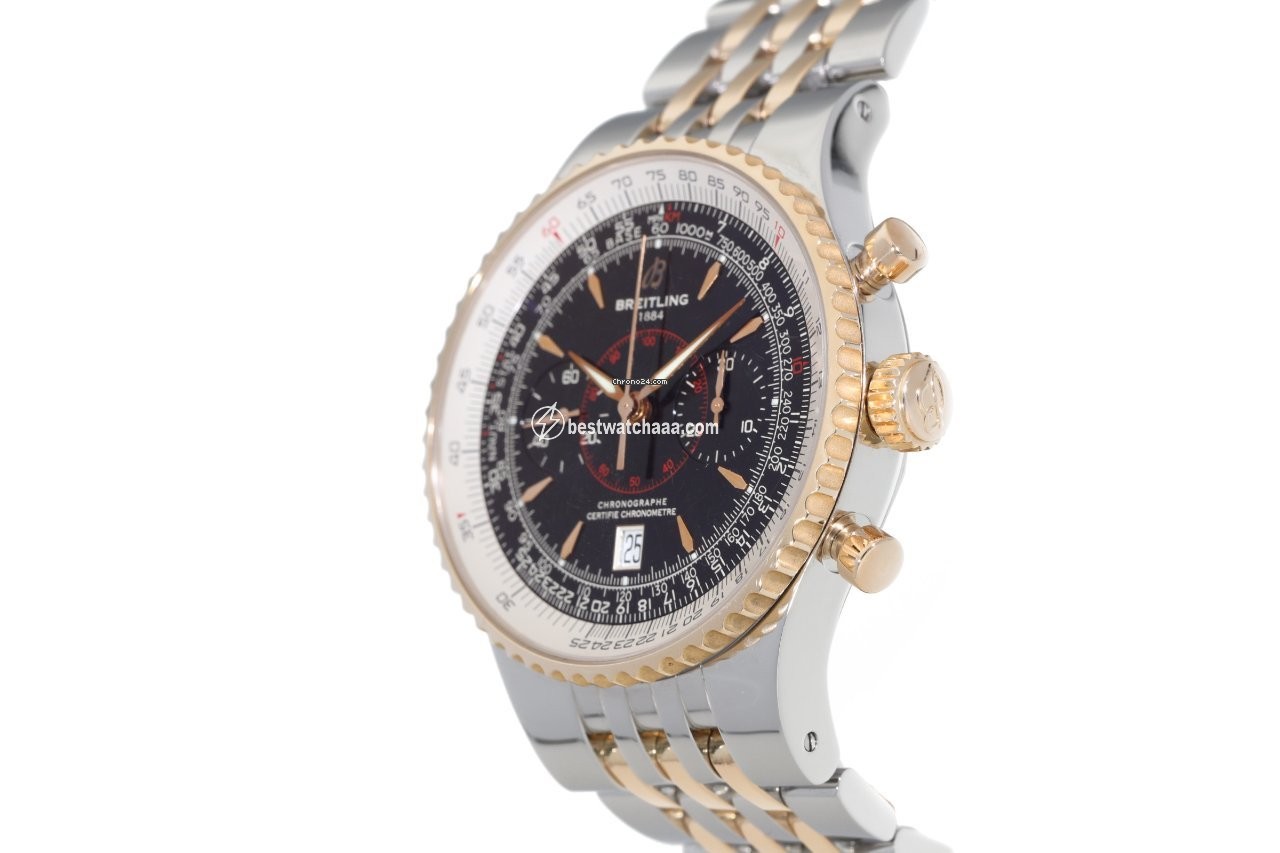 Breitling Montbrillant Legende Mens watch Unisex Automatic Gold Steel C23340 - gallery