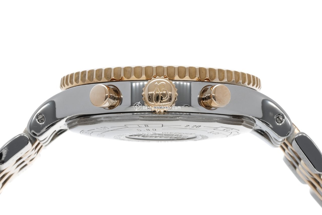Breitling Montbrillant Legende Mens watch Unisex Automatic Gold Steel C23340 - gallery