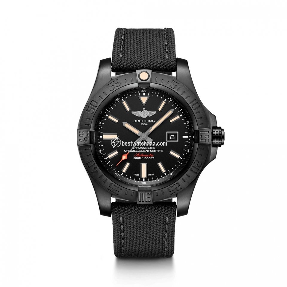 Breitling Avenger Blackbird Mens watch Unisex Automatic Titanium V17310101B1W1