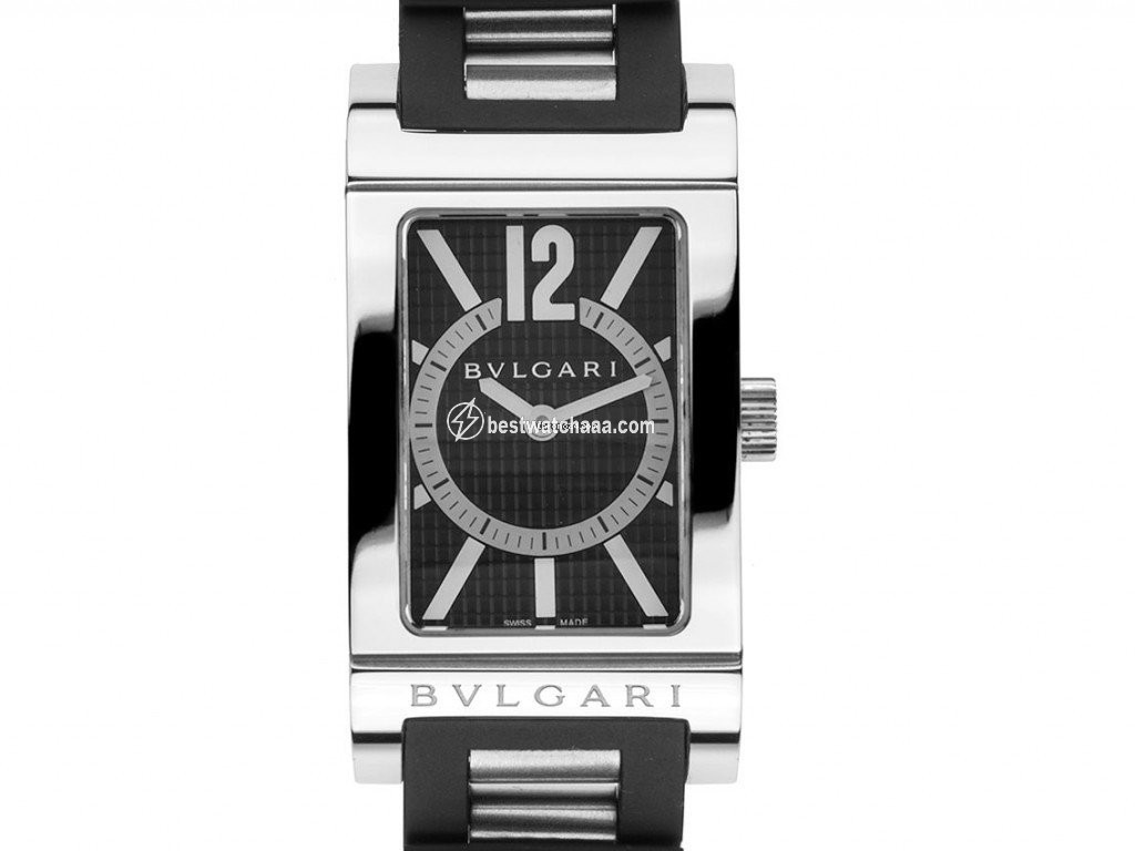 Bulgari Rettangolo Mens watch Unisex Quartz Steel RT39S