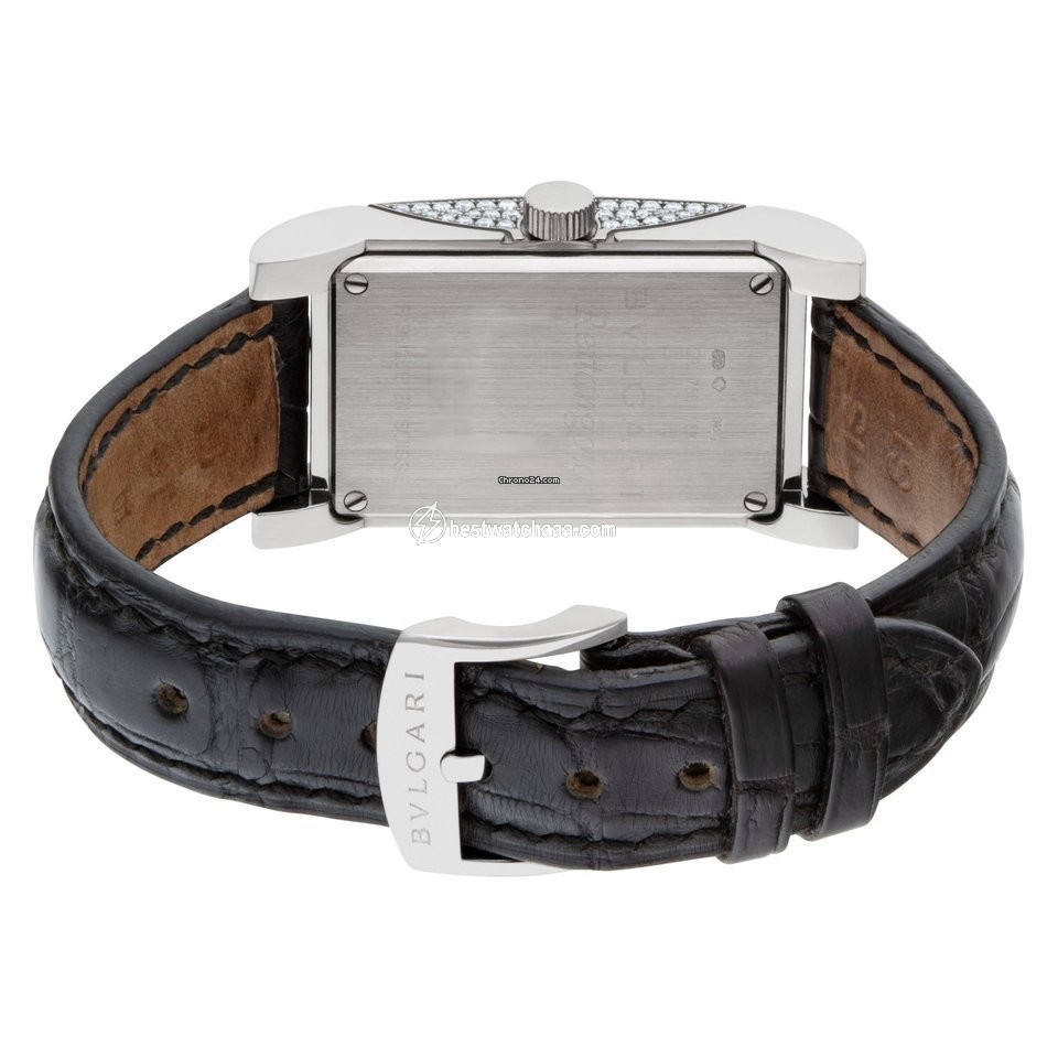 Bulgari Rettangolo Quartz White gold RT W39 G - gallery