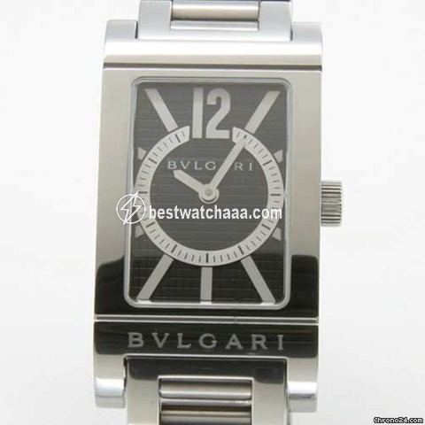 Bulgari Rettangolo Mens watch Unisex Quartz Steel RT39BRSS