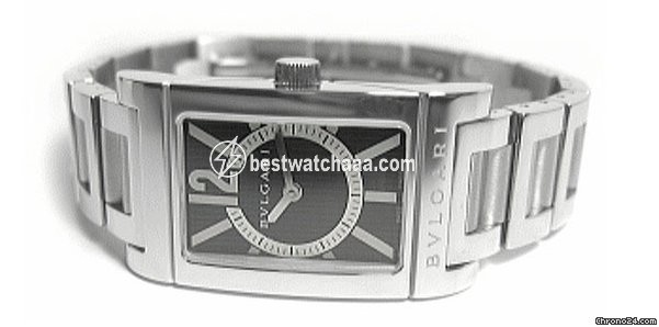 Bulgari Rettangolo Mens watch Unisex Quartz Steel RT39BRSS - gallery