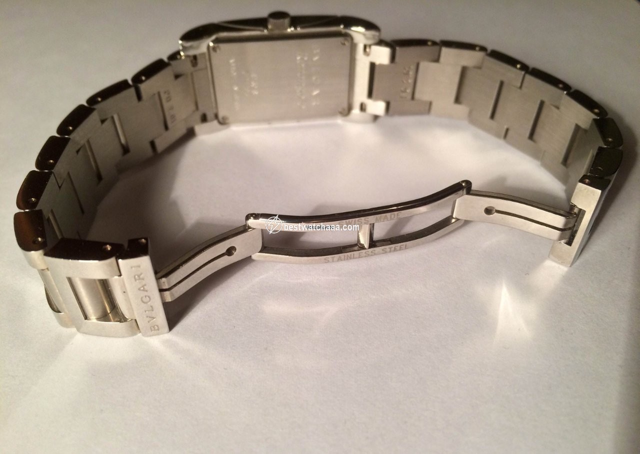 Bulgari Rettangolo Womens watch Quartz Steel RT 39s - gallery
