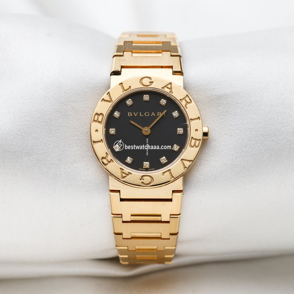Bulgari Bulgari Womens watch Quartz Yellow gold BB 26 GG