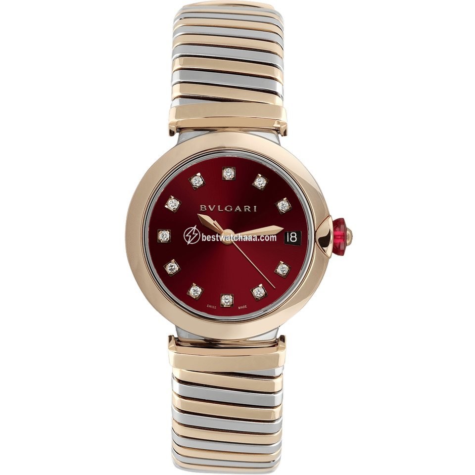 Bulgari Lucea Womens watch Automatic Gold Steel 103123 LU33C9SPGD 11.T