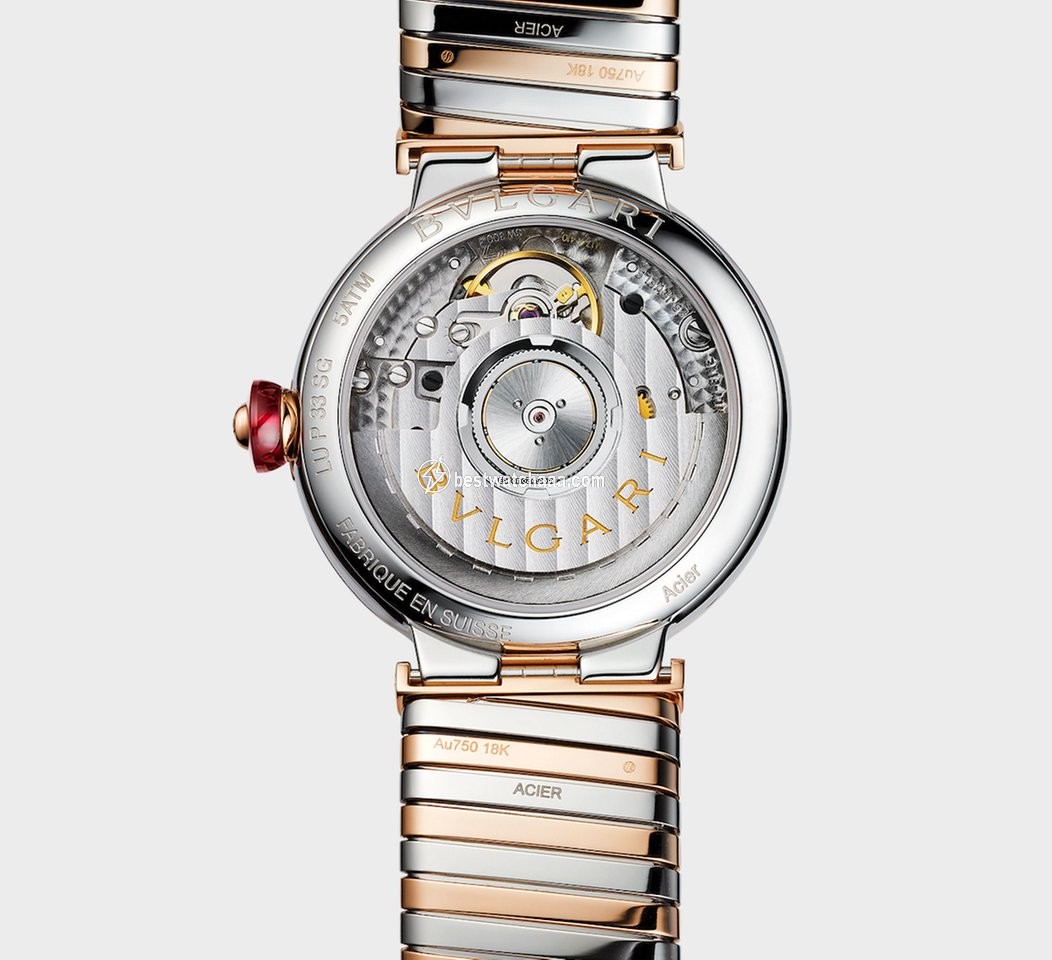 Bulgari Lucea Automatic Gold Steel LU33WSPGSPGD 11.T 102954 - gallery