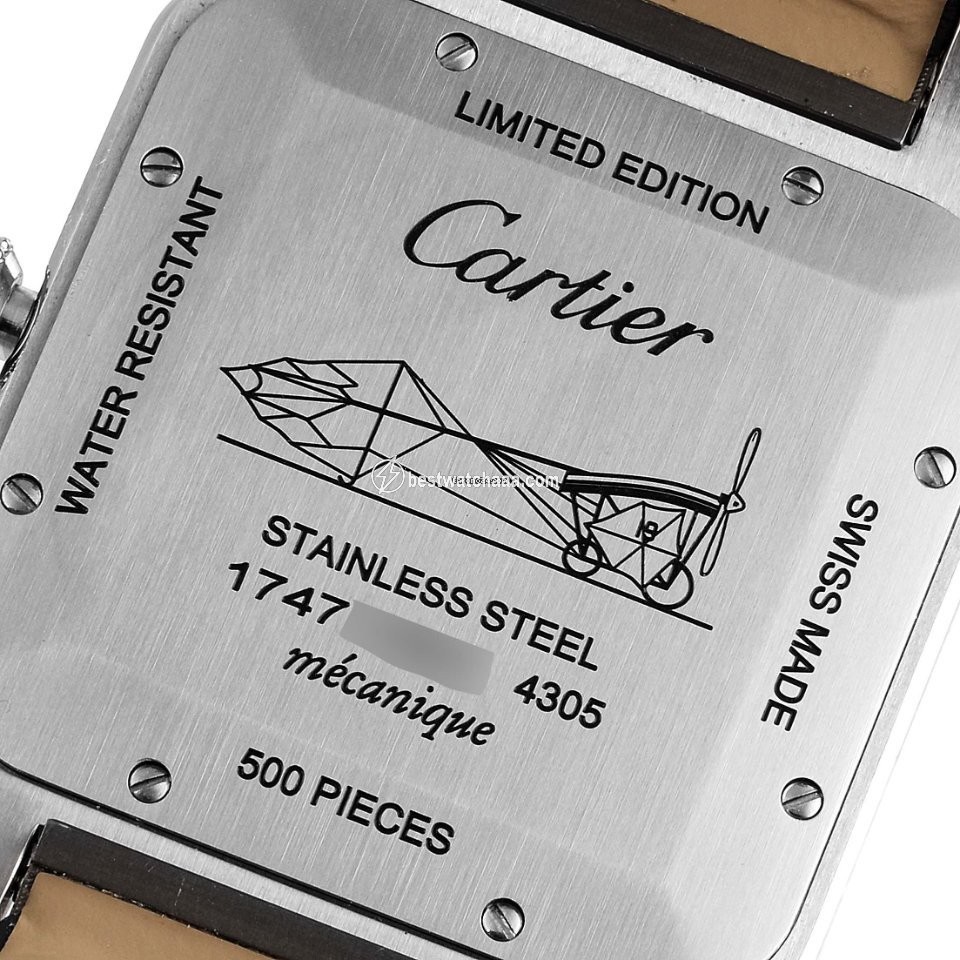 Cartier Santos Dumont Mens watch Unisex Manual winding Steel W2SA0025 - gallery
