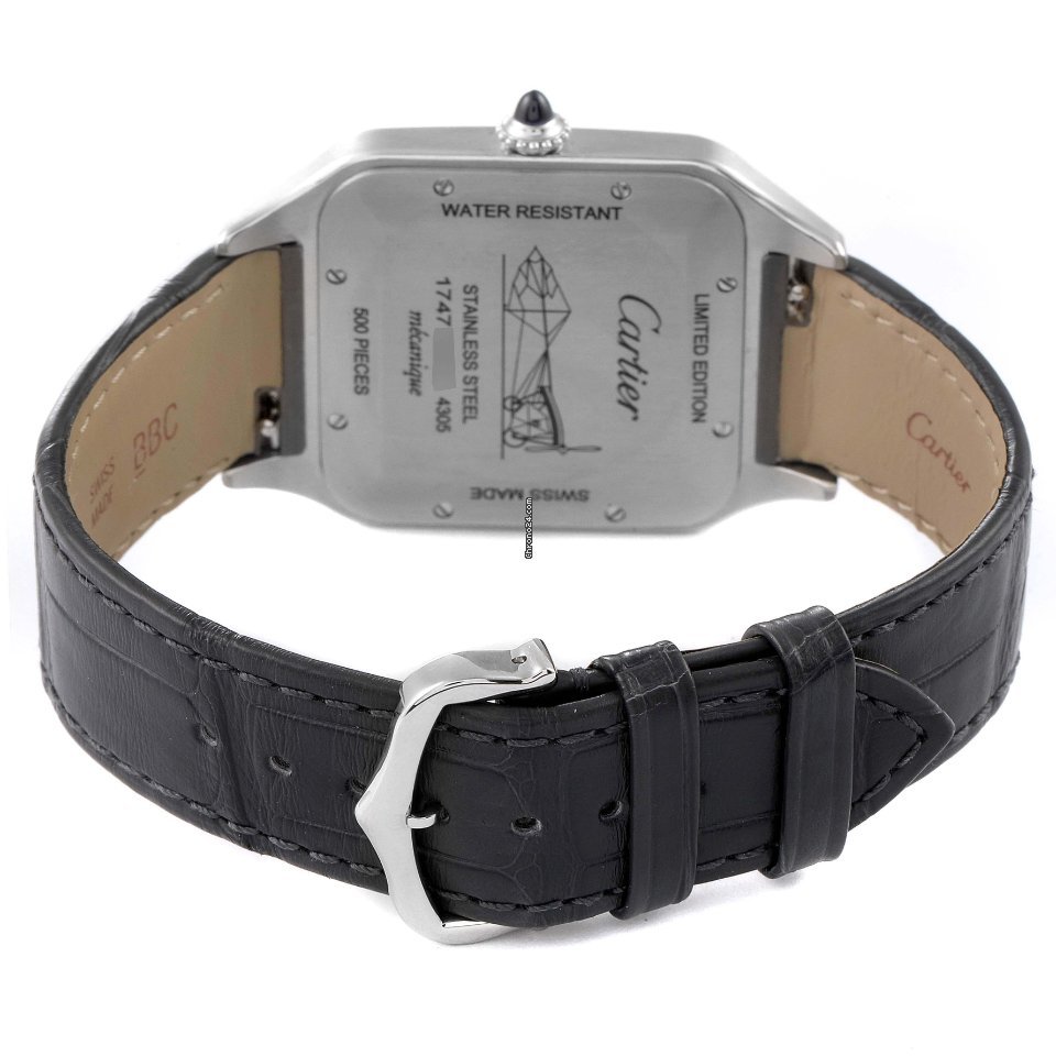 Cartier Santos Dumont Mens watch Unisex Manual winding Steel W2SA0025 - gallery