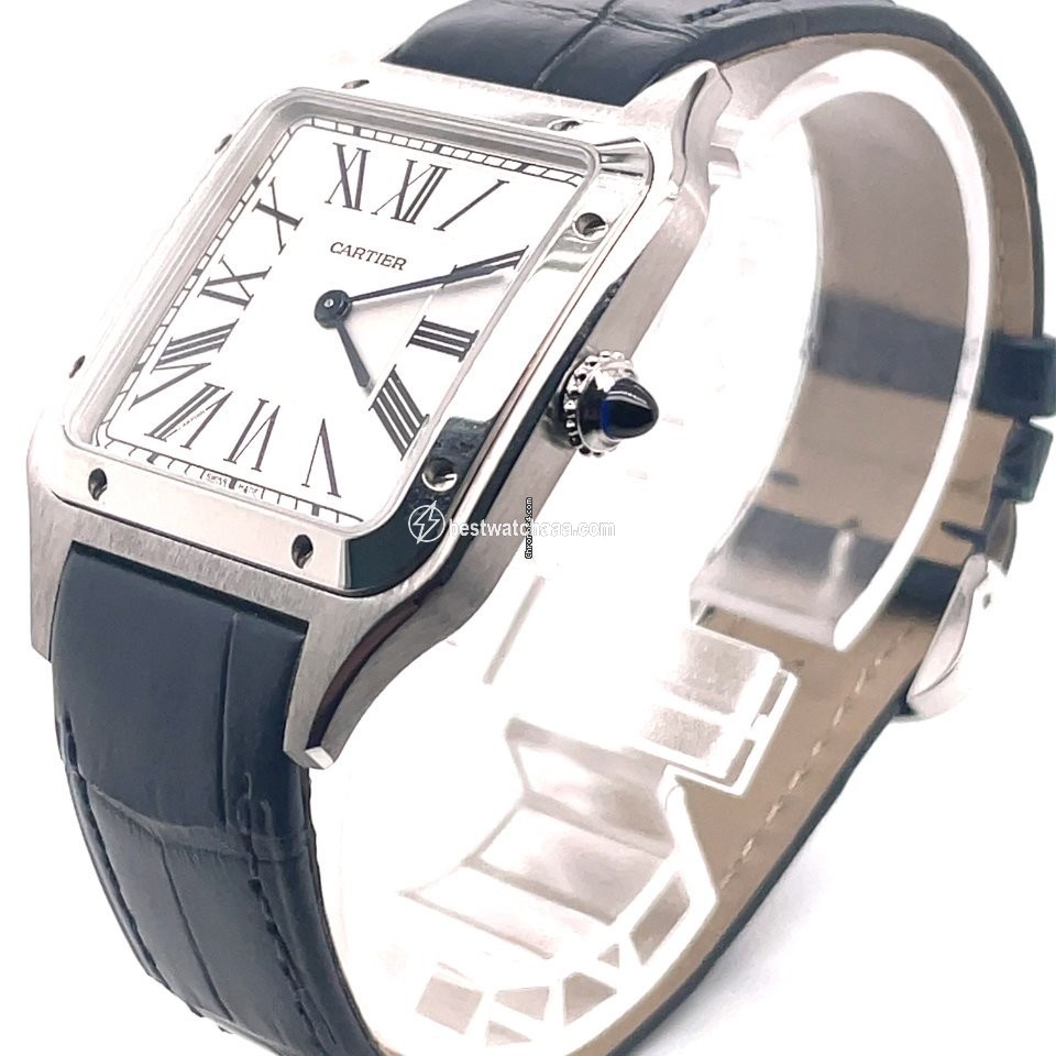 Cartier Santos Dumont Mens watch Unisex Quartz Steel WSSA0022 - gallery