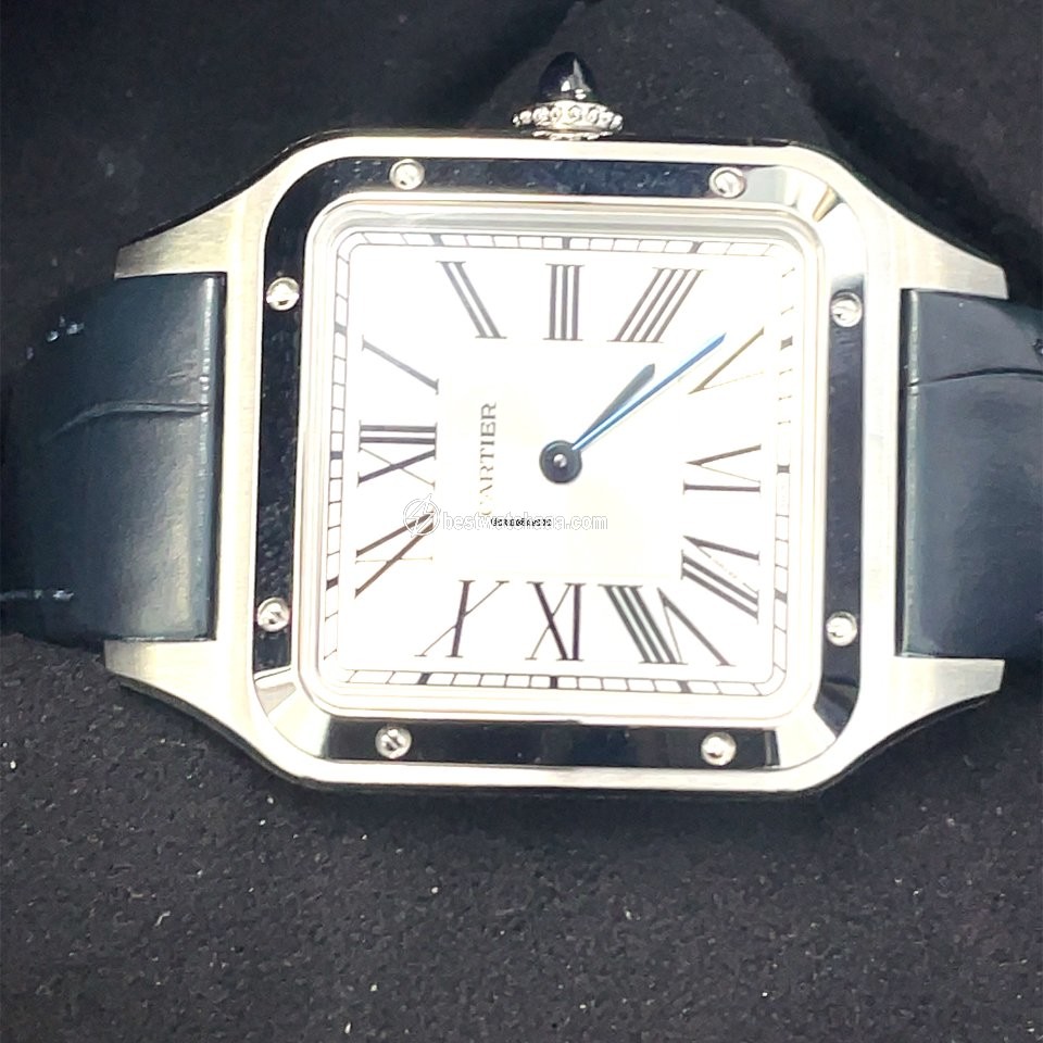 Cartier Santos Dumont Mens watch Unisex Quartz Steel WSSA0022 - gallery