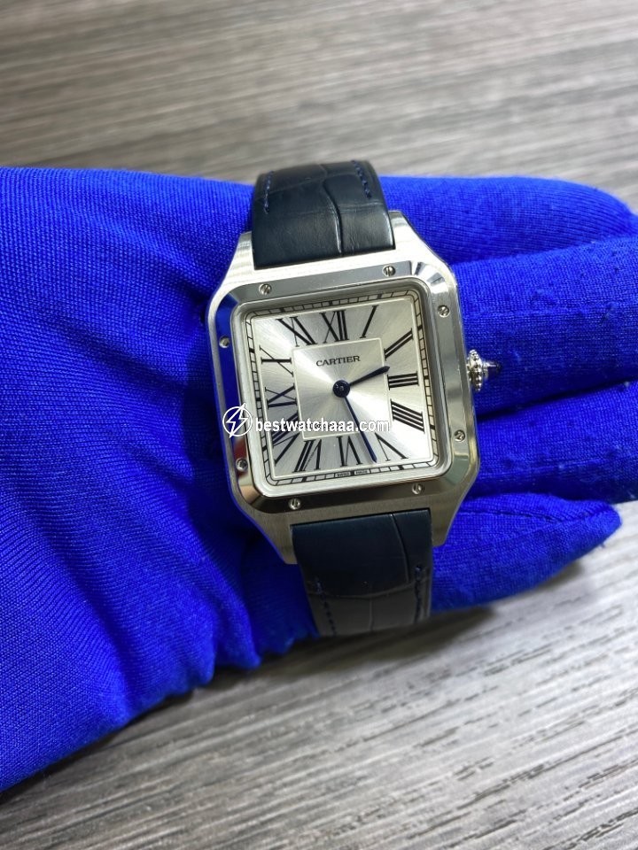 Cartier Santos Dumont Mens watch Unisex Quartz Steel WSSA0022 - gallery