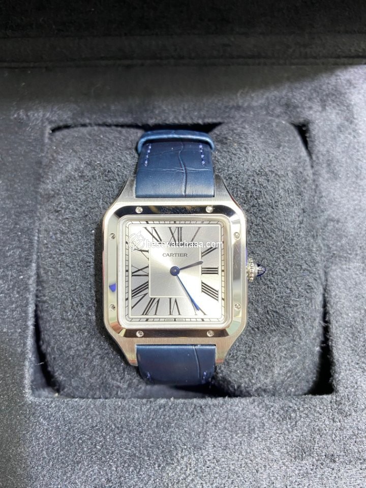 Cartier Santos Dumont Mens watch Unisex Quartz Steel WSSA0022 - gallery