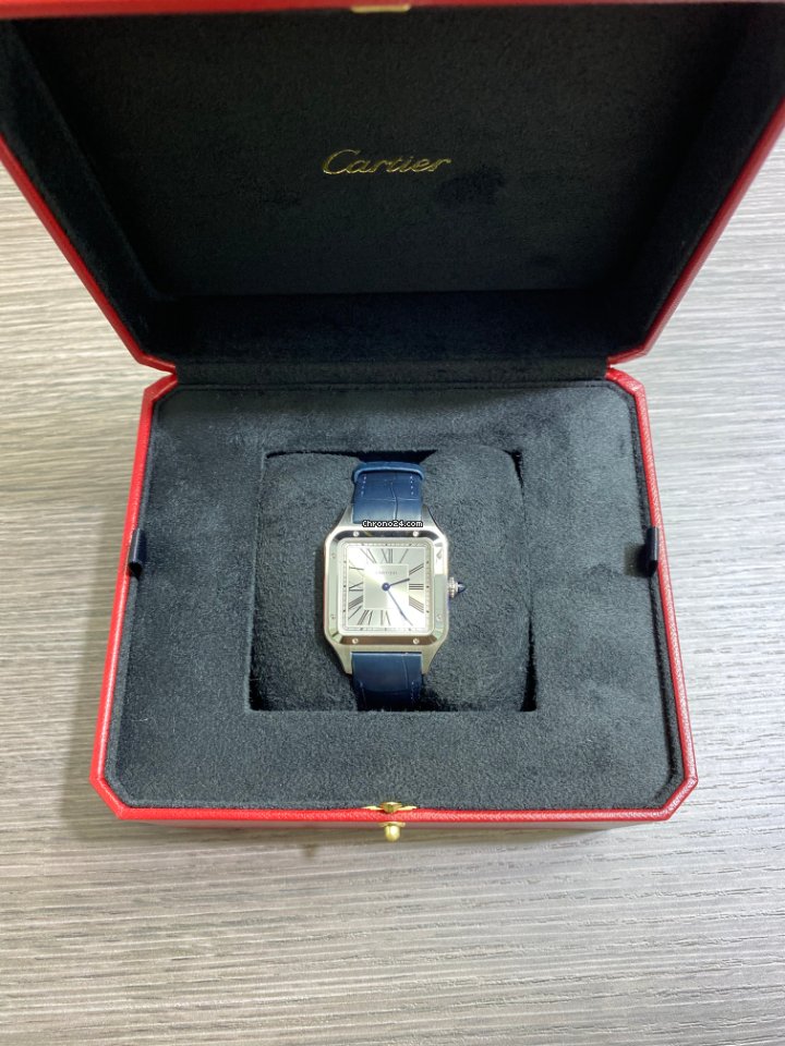 Cartier Santos Dumont Mens watch Unisex Quartz Steel WSSA0022 - gallery