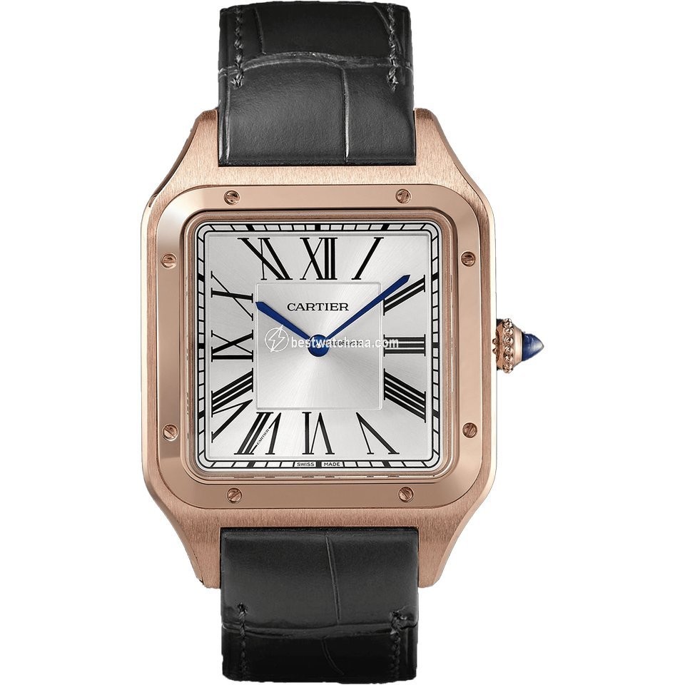Cartier Santos Dumont Mens watch Unisex Manual winding Rose gold WGSA0032