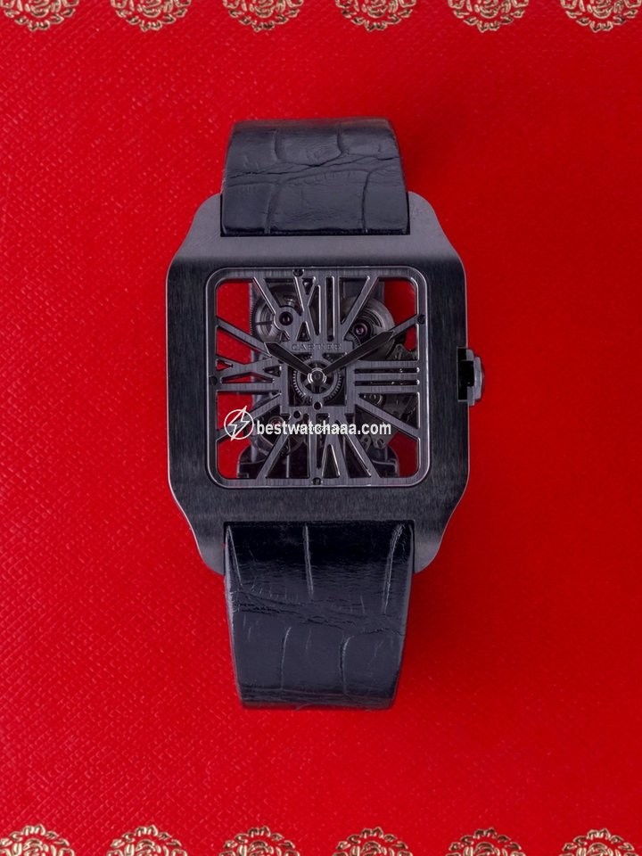 Cartier Santos Dumont Mens watch Unisex Manual winding Titanium 2020052 - gallery