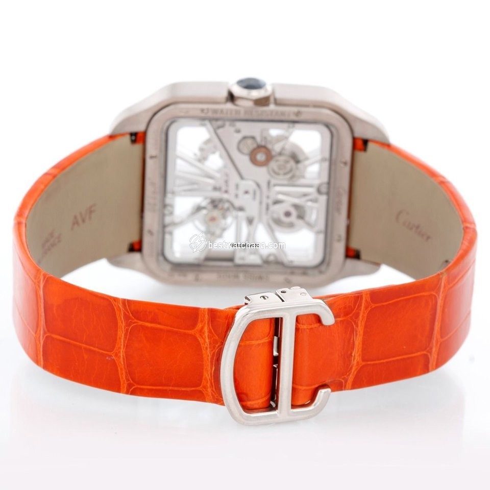Cartier Santos Dumont Mens watch Unisex White gold W2020033 - gallery