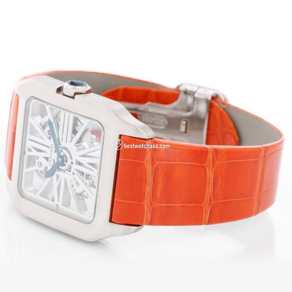 Cartier Santos Dumont Mens watch Unisex White gold W2020033 - gallery
