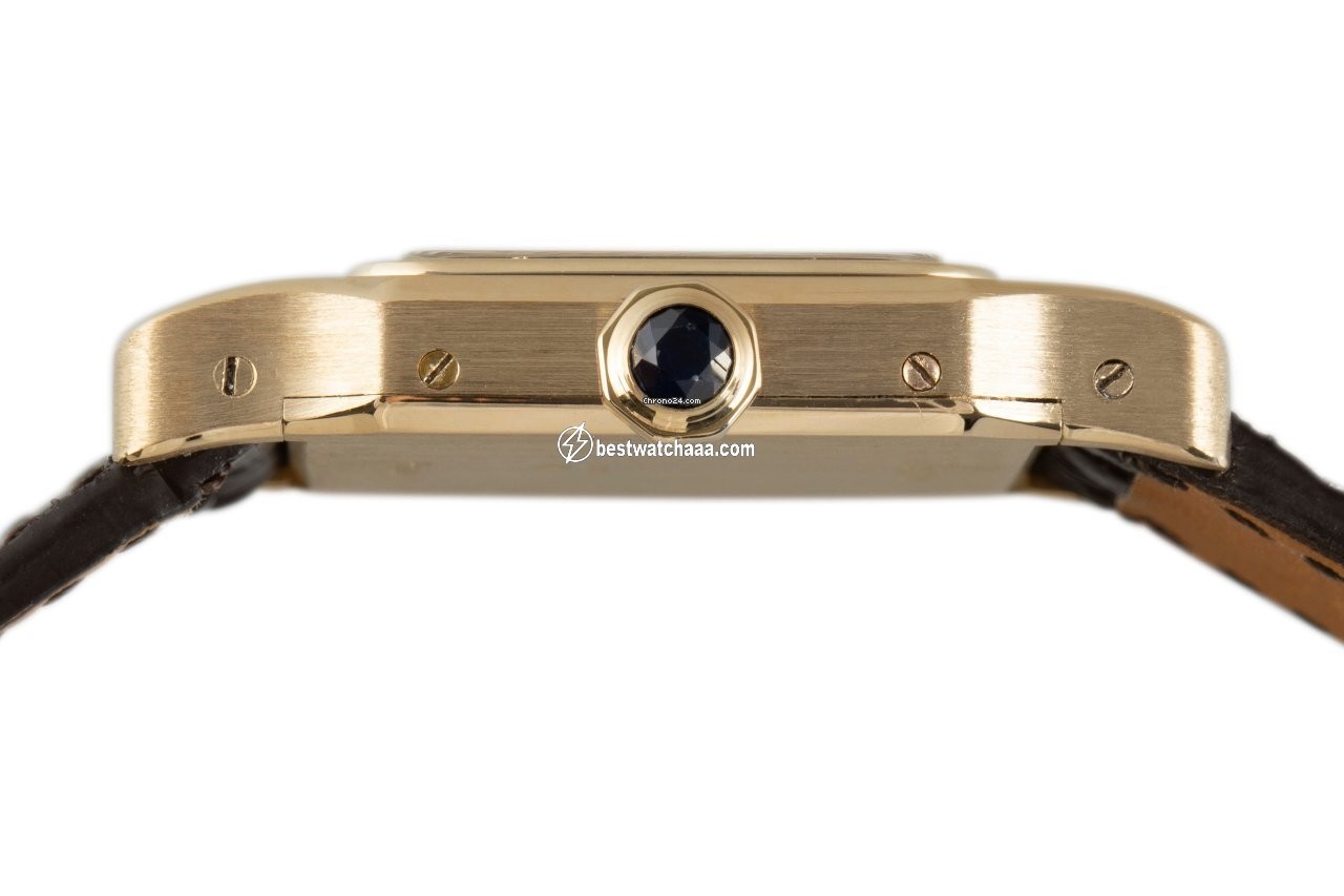 Cartier Santos Dumont Womens watch Manual winding Yellow gold 15751 - gallery