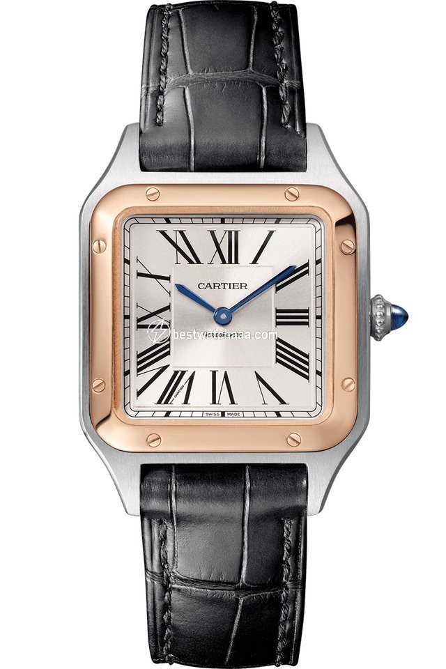 Cartier Santos Dumont Mens watch Unisex Quartz Gold Steel W2SA0012