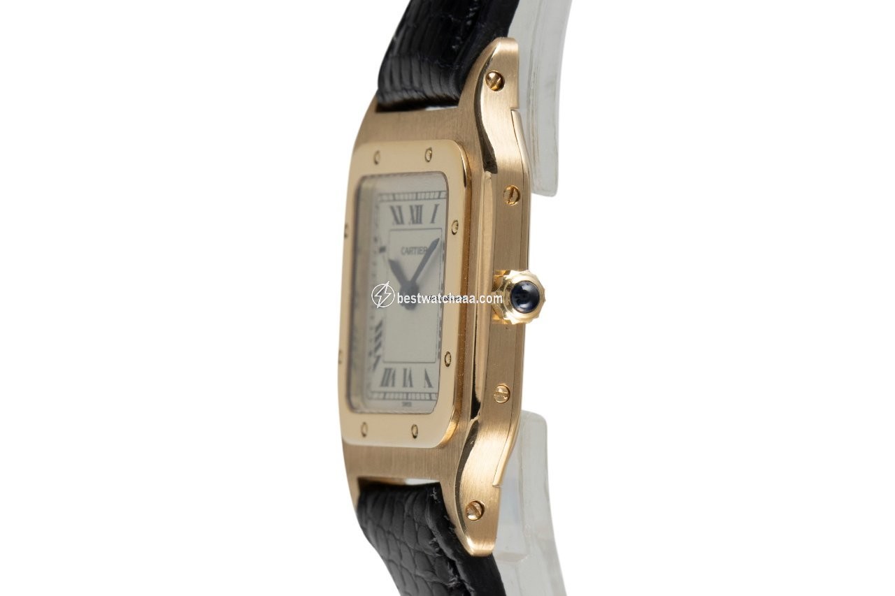 Cartier Santos Dumont Womens watch Manual winding Yellow gold 8210 - gallery