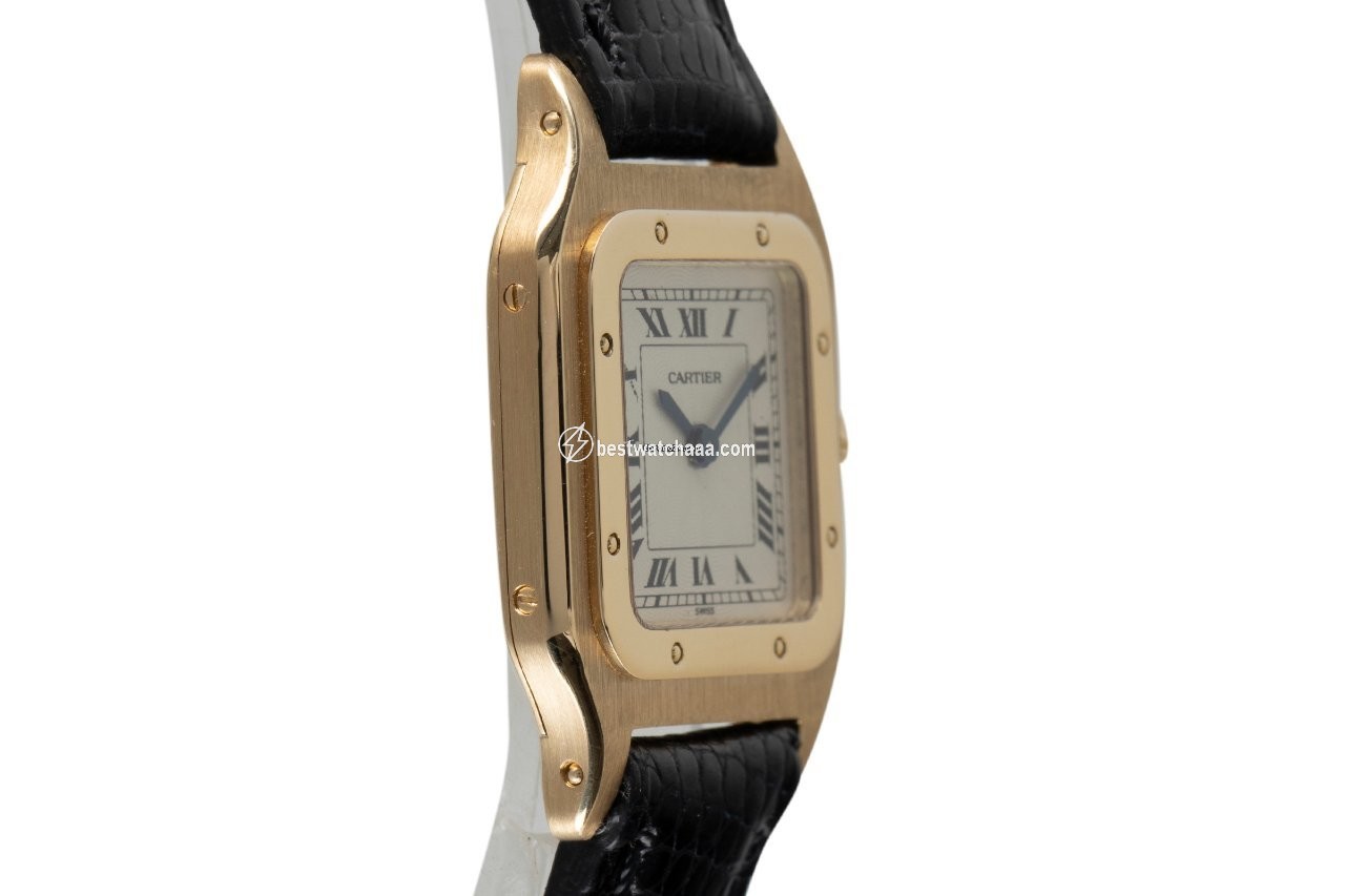 Cartier Santos Dumont Womens watch Manual winding Yellow gold 8210 - gallery