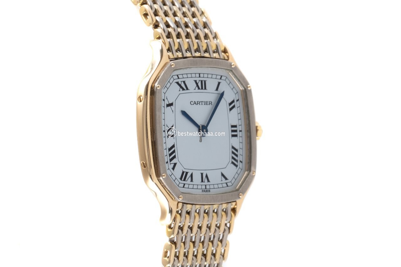 Cartier Santos Dumont Womens watch Manual winding Yellow gold 9606 - gallery