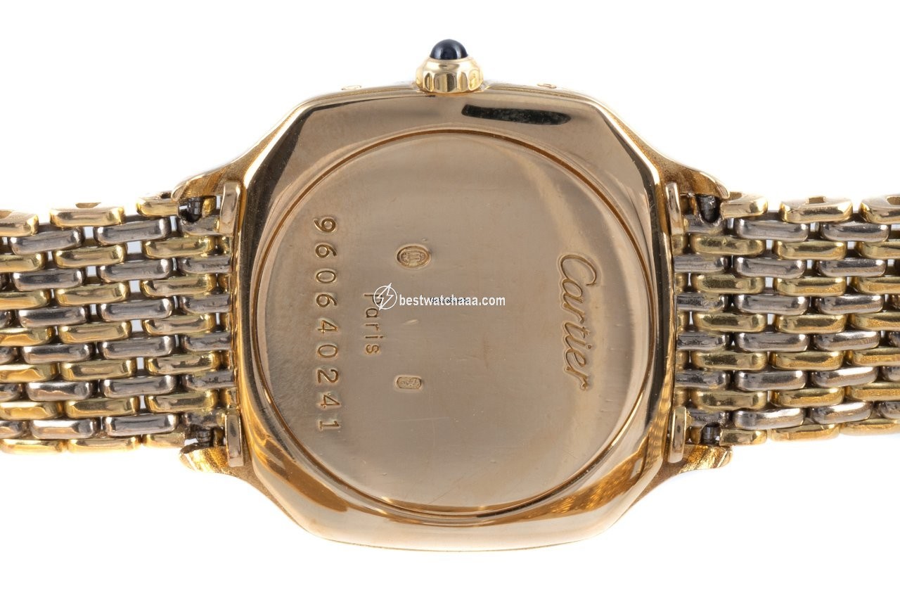 Cartier Santos Dumont Womens watch Manual winding Yellow gold 9606 - gallery