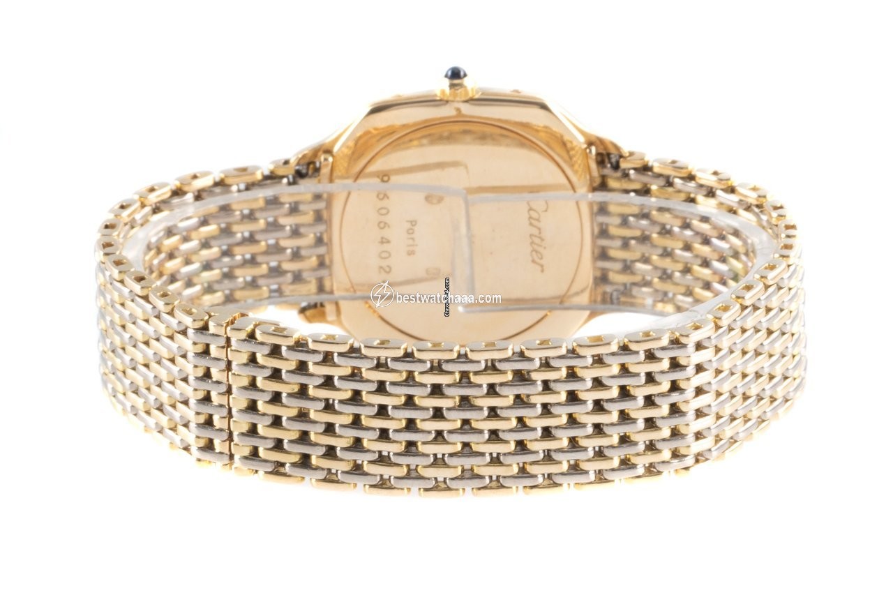Cartier Santos Dumont Womens watch Manual winding Yellow gold 9606 - gallery