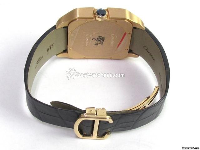 Cartier Santos Dumont Mens watch Unisex Manual winding Rose gold W2020068 - gallery