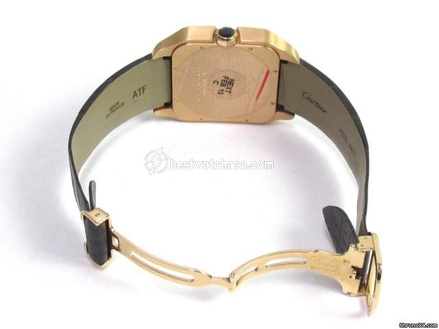 Cartier Santos Dumont Mens watch Unisex Manual winding Rose gold W2020068 - gallery