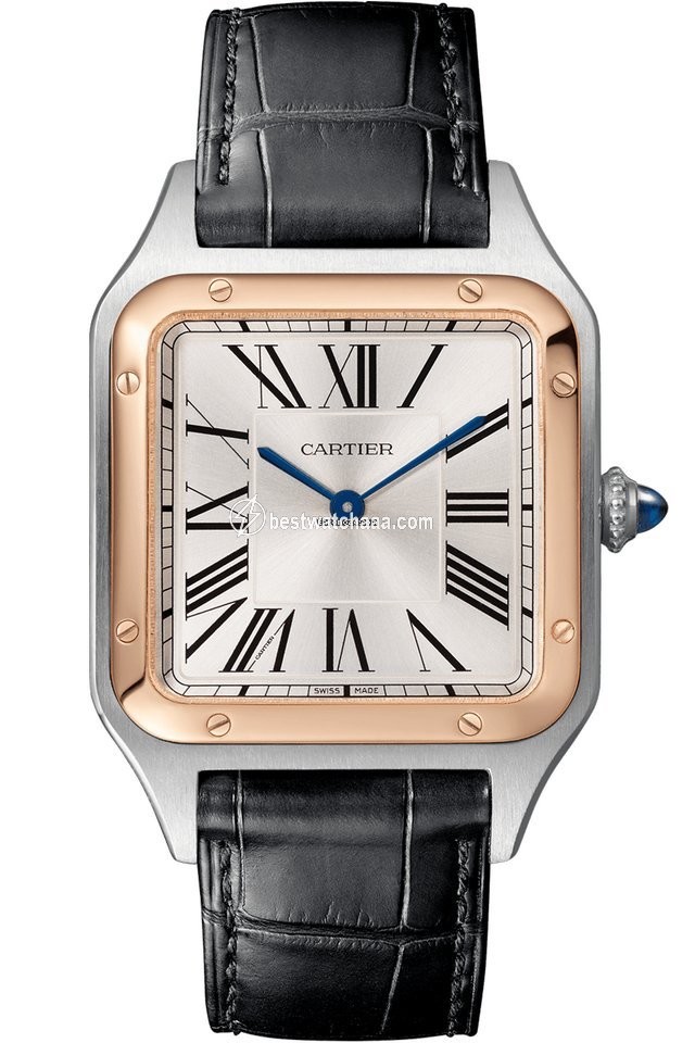 Cartier Santos Dumont Mens watch Unisex Quartz Steel W2SA0011