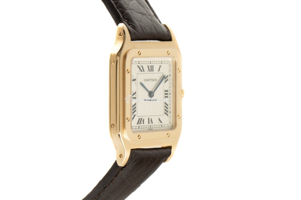 Cartier Santos Dumont Mens watch Unisex Manual winding Yellow gold 1575 - gallery