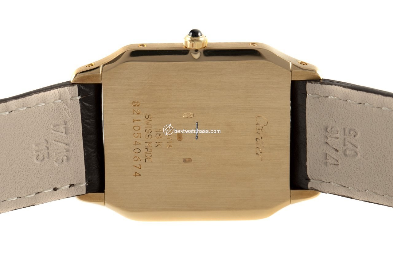 Cartier Santos Dumont Mens watch Unisex Manual winding Yellow gold 1575 - gallery
