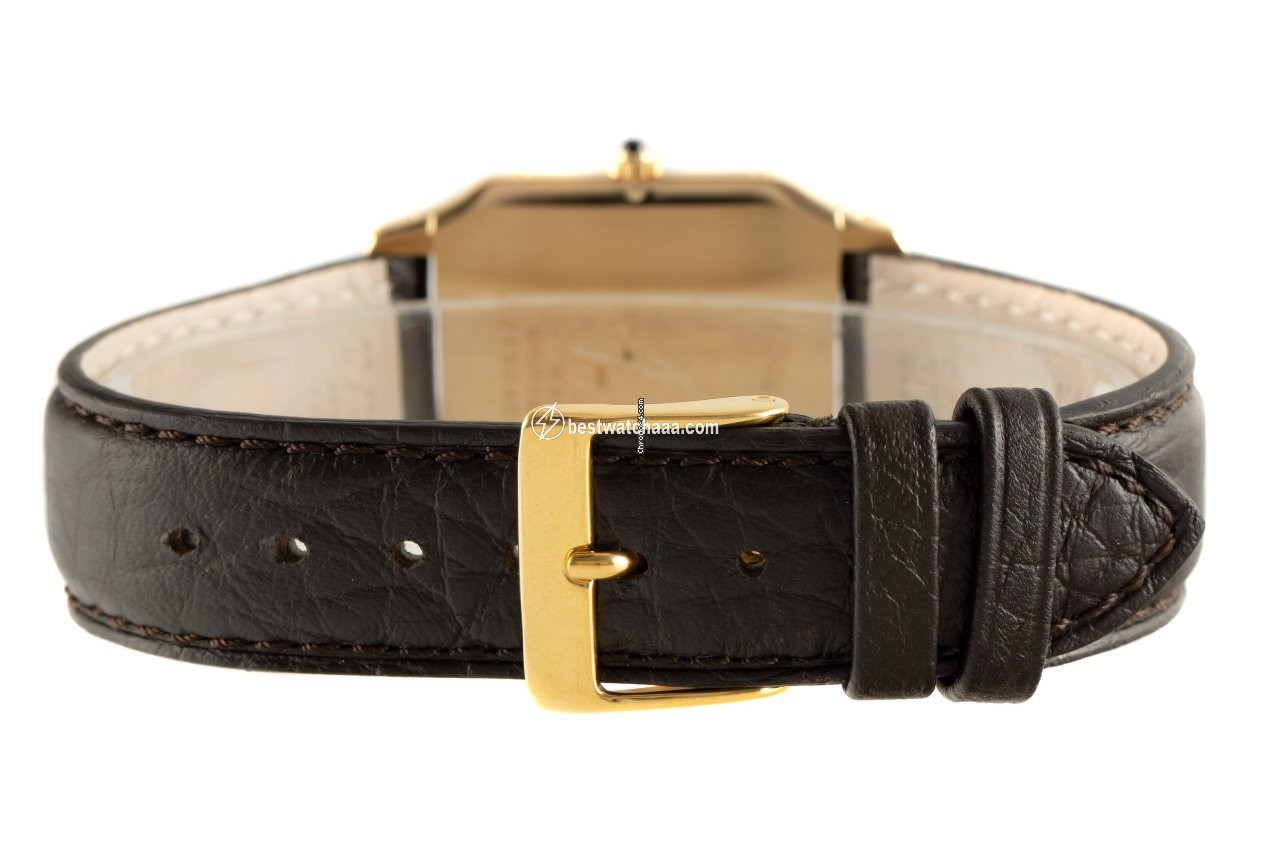 Cartier Santos Dumont Mens watch Unisex Manual winding Yellow gold 1575 - gallery