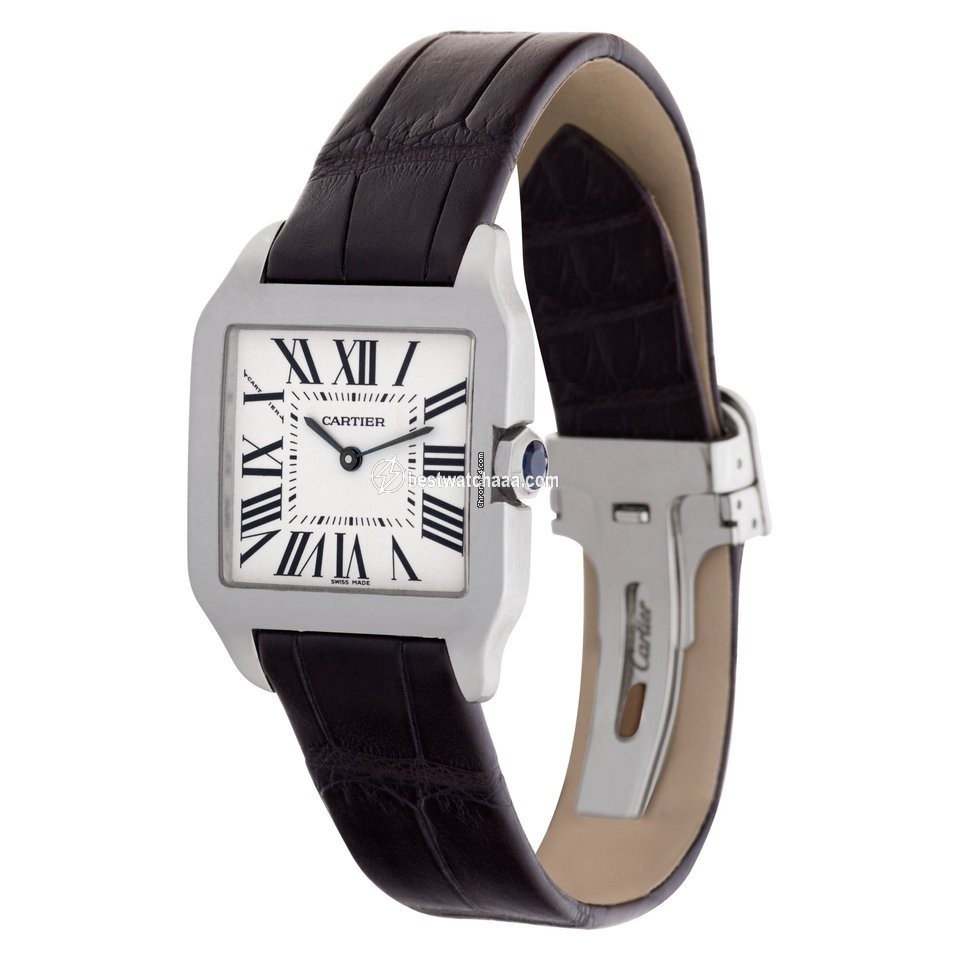 Cartier Santos Dumont Quartz White gold W2009451 - gallery