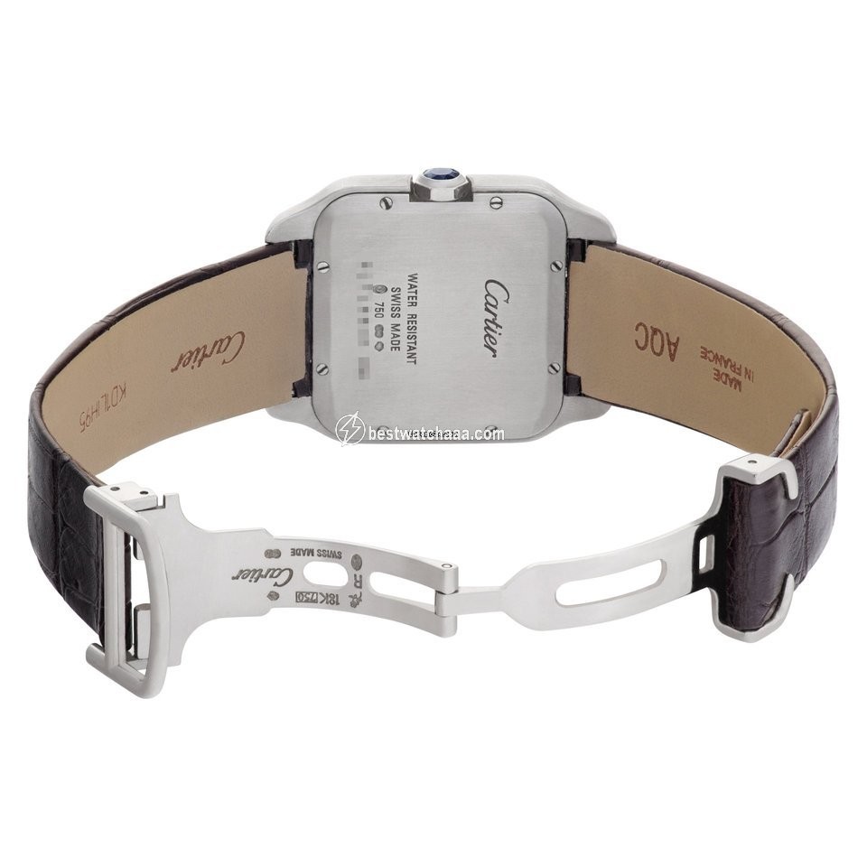 Cartier Santos Dumont Quartz White gold W2009451 - gallery