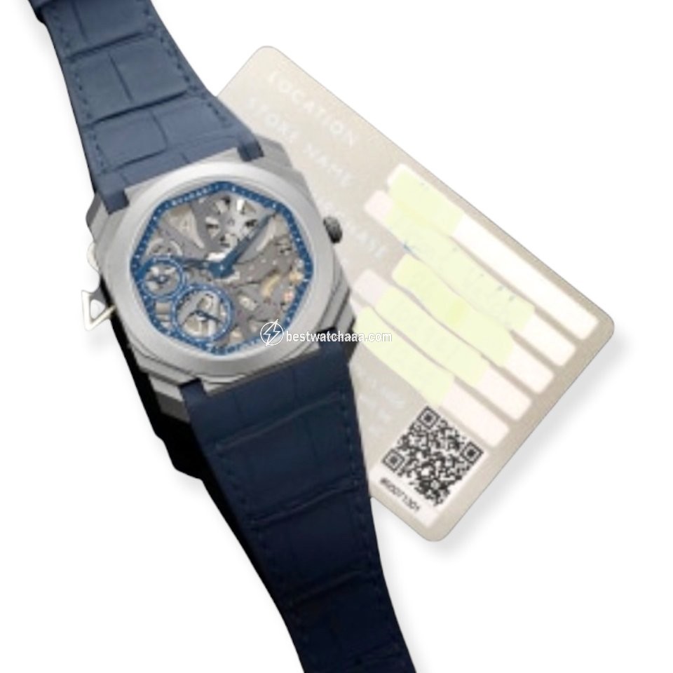 Bulgari Octo Mens watch Unisex Manual winding Titanium 102941 - gallery