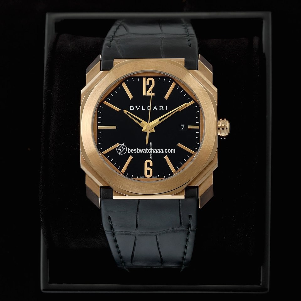 Bulgari Octo Mens watch Unisex Automatic Rose gold 101963 bgop41bgld