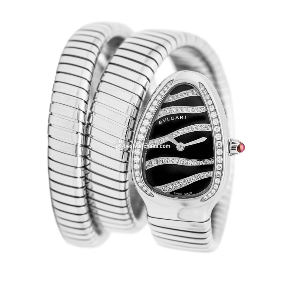 Bulgari Serpenti Womens watch Quartz Steel 102441 SP35BDSDS.2T