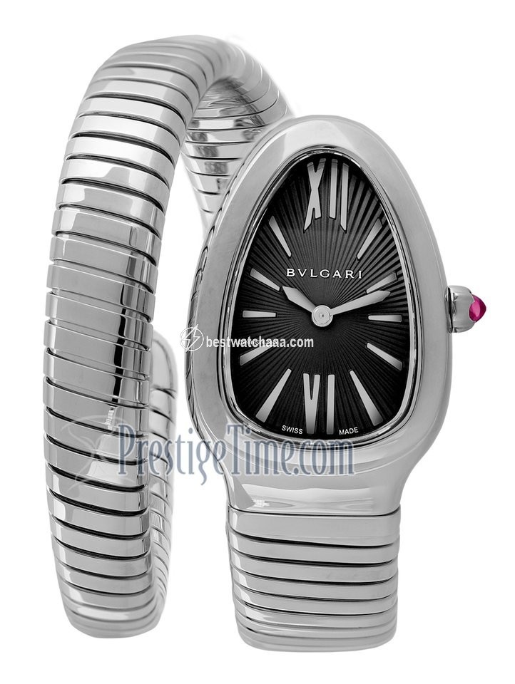 Bulgari Serpenti Womens watch Quartz Steel 102824 sp35bss.1t