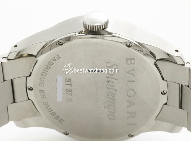 Bulgari Solotempo Mens watch Unisex Quartz Steel ST37S - gallery