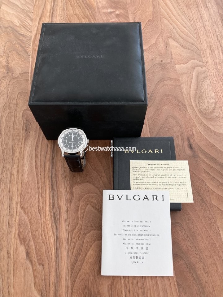 Bulgari Solotempo Mens watch Unisex Quartz Steel ST35S - gallery