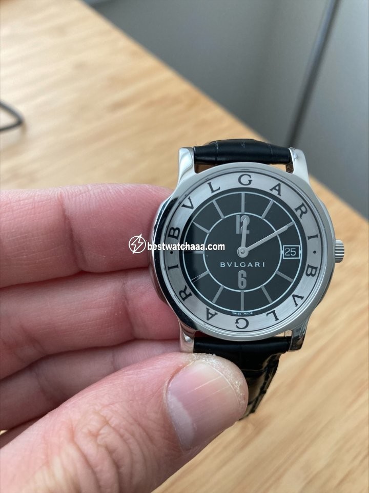 Bulgari Solotempo Mens watch Unisex Quartz Steel ST35S - gallery
