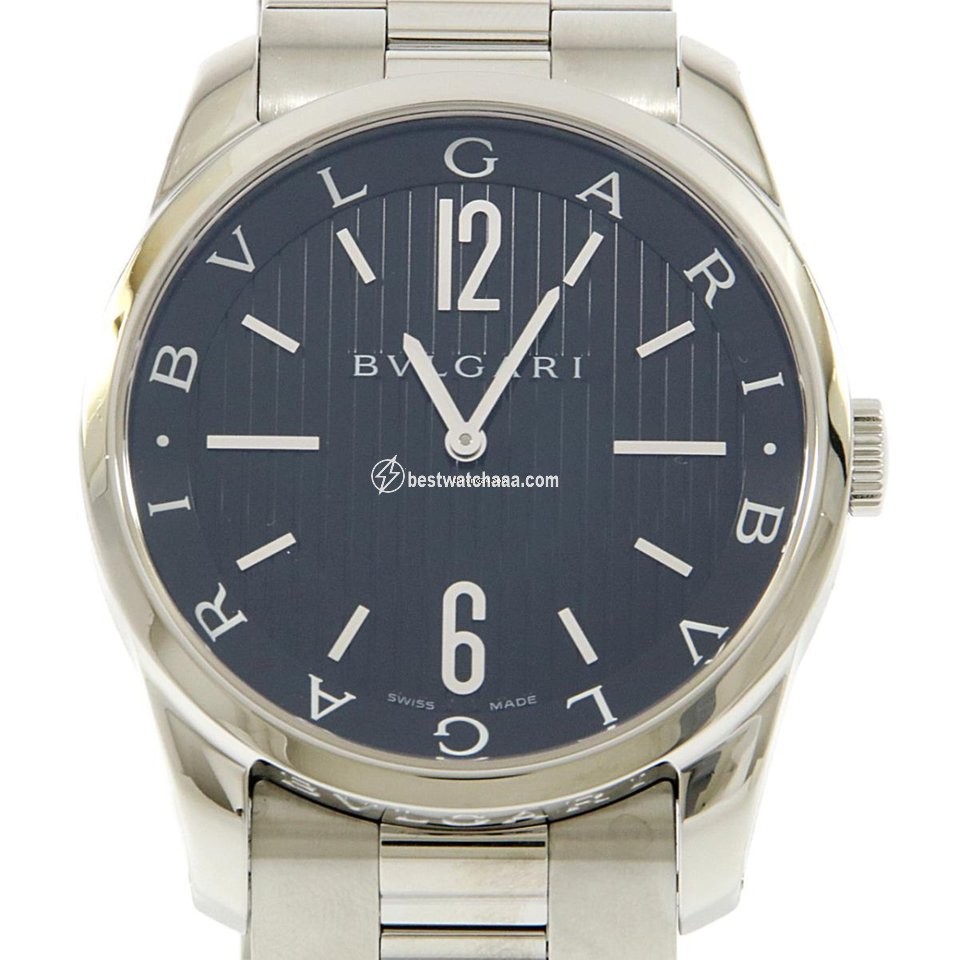Bulgari Solotempo Mens watch Unisex Quartz ST42S ST42BSS