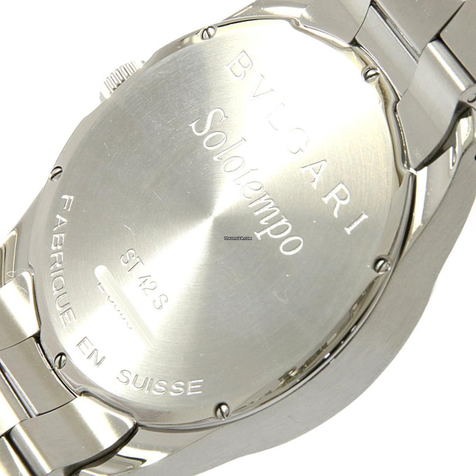 Bulgari Solotempo Mens watch Unisex Quartz ST42S ST42BSS - gallery