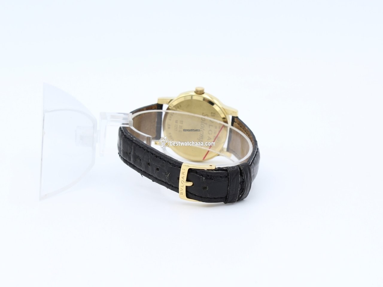 Bulgari Solotempo Mens watch Unisex Automatic Yellow gold ST 35 G - gallery