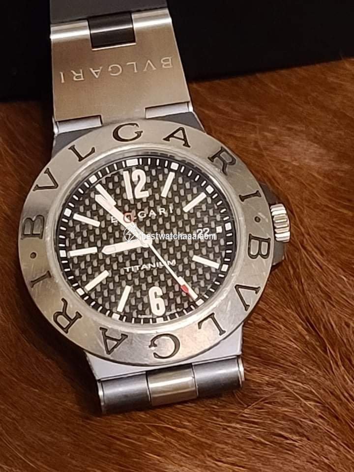 Bulgari Diagono Mens watch Unisex Automatic Titanium TI 44 TA - gallery