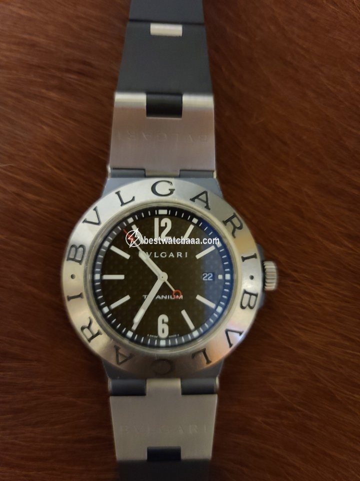 Bulgari Diagono Mens watch Unisex Automatic Titanium TI 44 TA - gallery